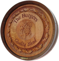 B4-Burgers-QualityBlend-Wedding-Barrel-Head-Carving           
